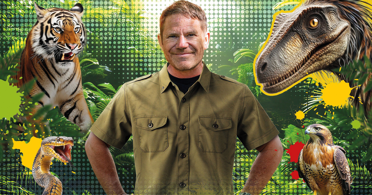 TV legend Steve Backshall on his upcoming Deadly Live show at ...