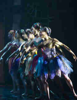 Northern Ballet Dancers In Beauty & The Beast. Photo Emma Kauldhar (3)