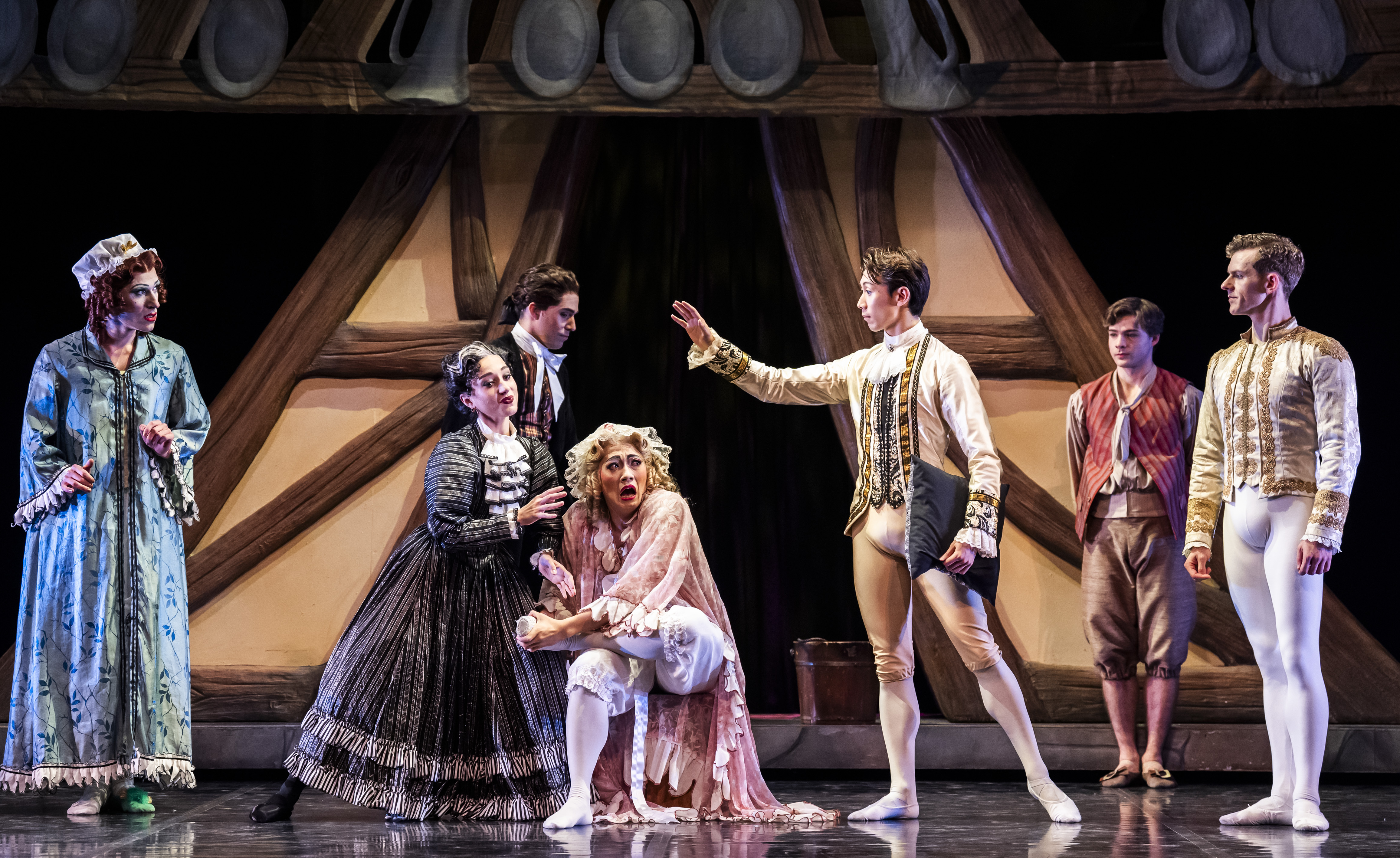 Northern Ballet Dancers In Cinderella. Photo Tristram Kenton 3