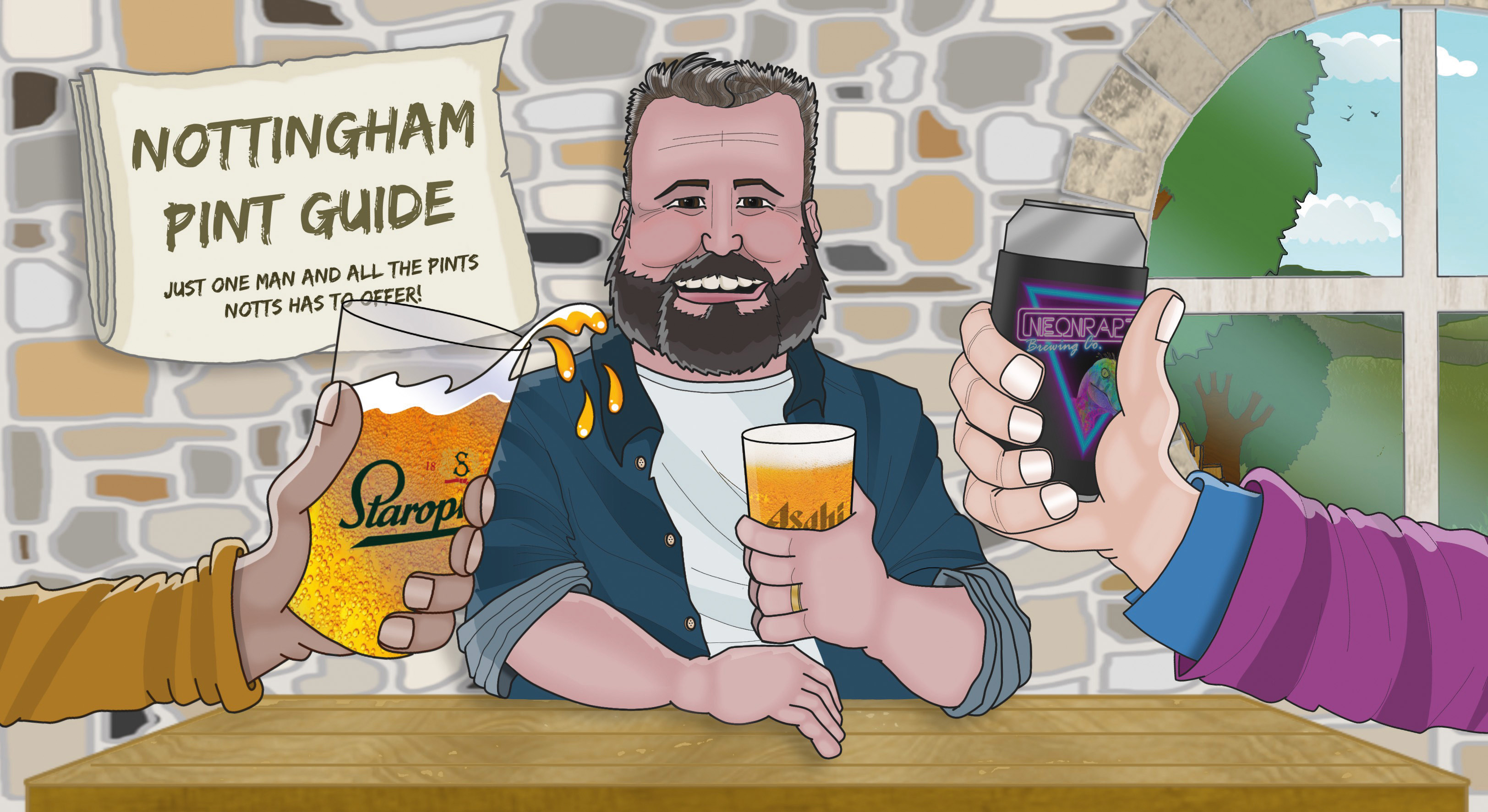 Nottingham Pint Guide Illustration Leftlion Oct 25 Edit 15.9.25 (1) (1) (1)