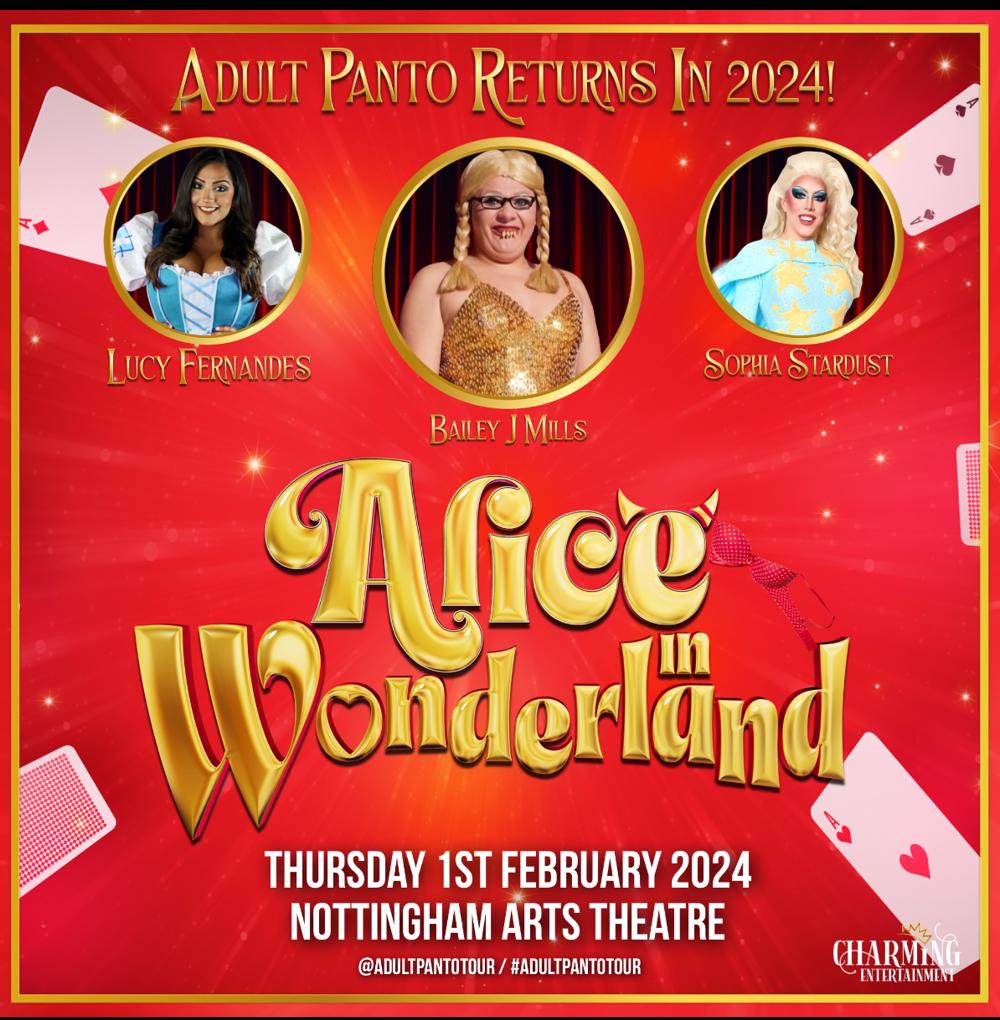 Alice In Wonderland Porn Casting - Alice In Wonderland - Adult Pantomime - Leftlion - Nottingham Culture
