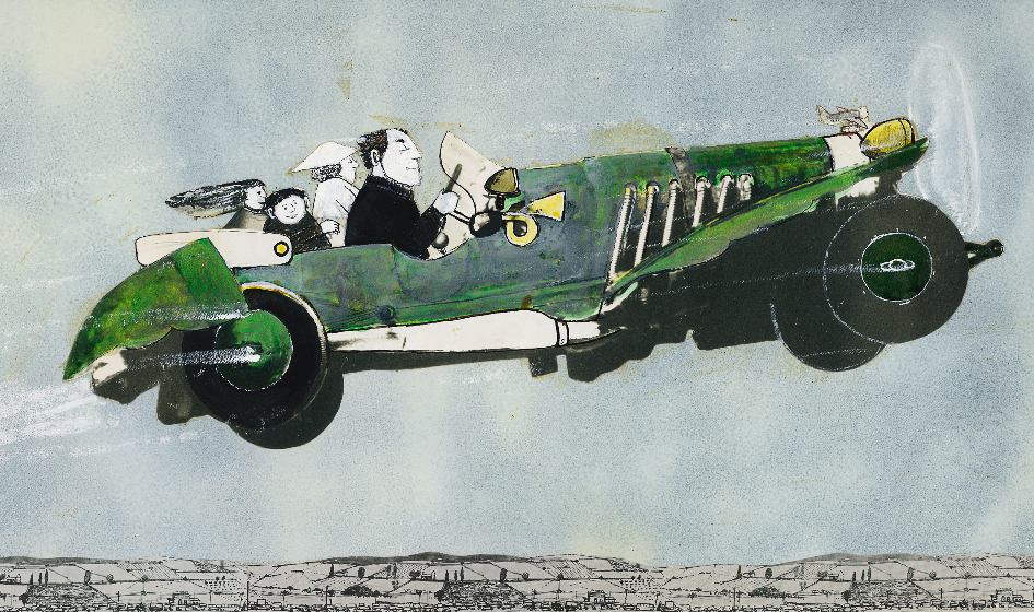 Chitty Chitty Bang Bang  John Burningham at the Harley Foundation-114340.jpg (1)