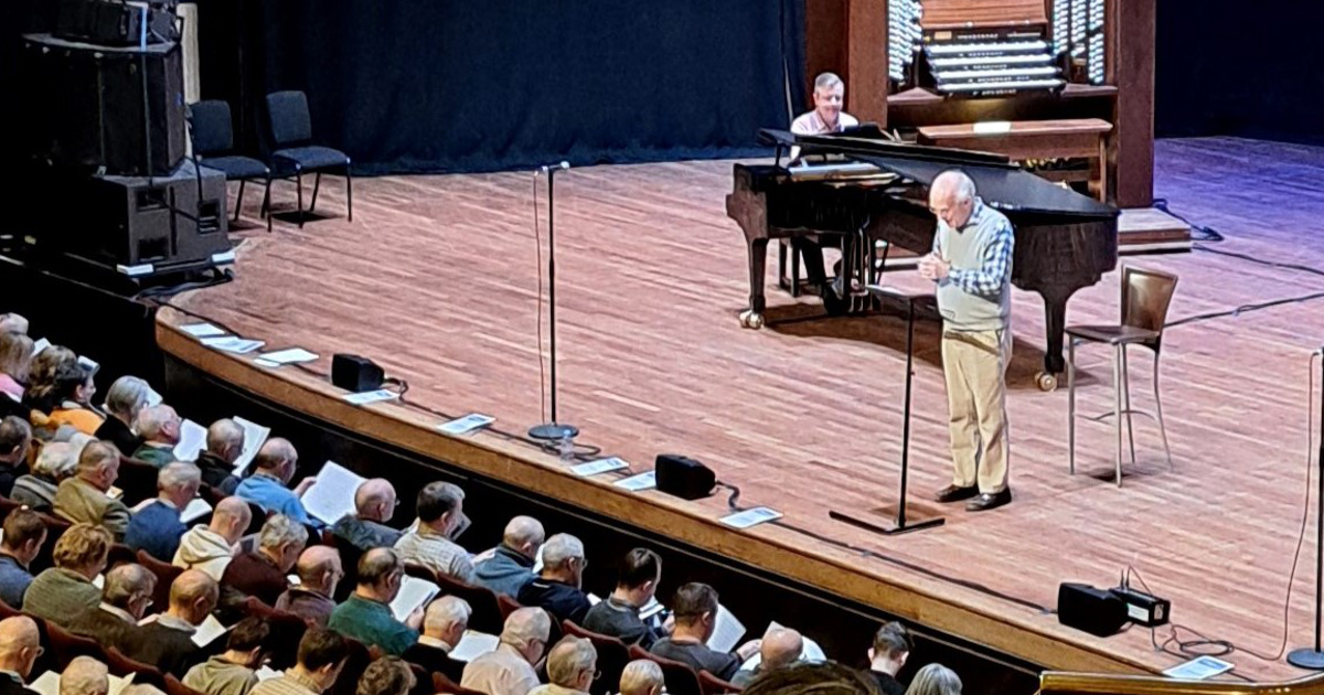 John Rutter Concert Poster Come and Sing with Sir John Rutter at The Royal Concert Hall ...