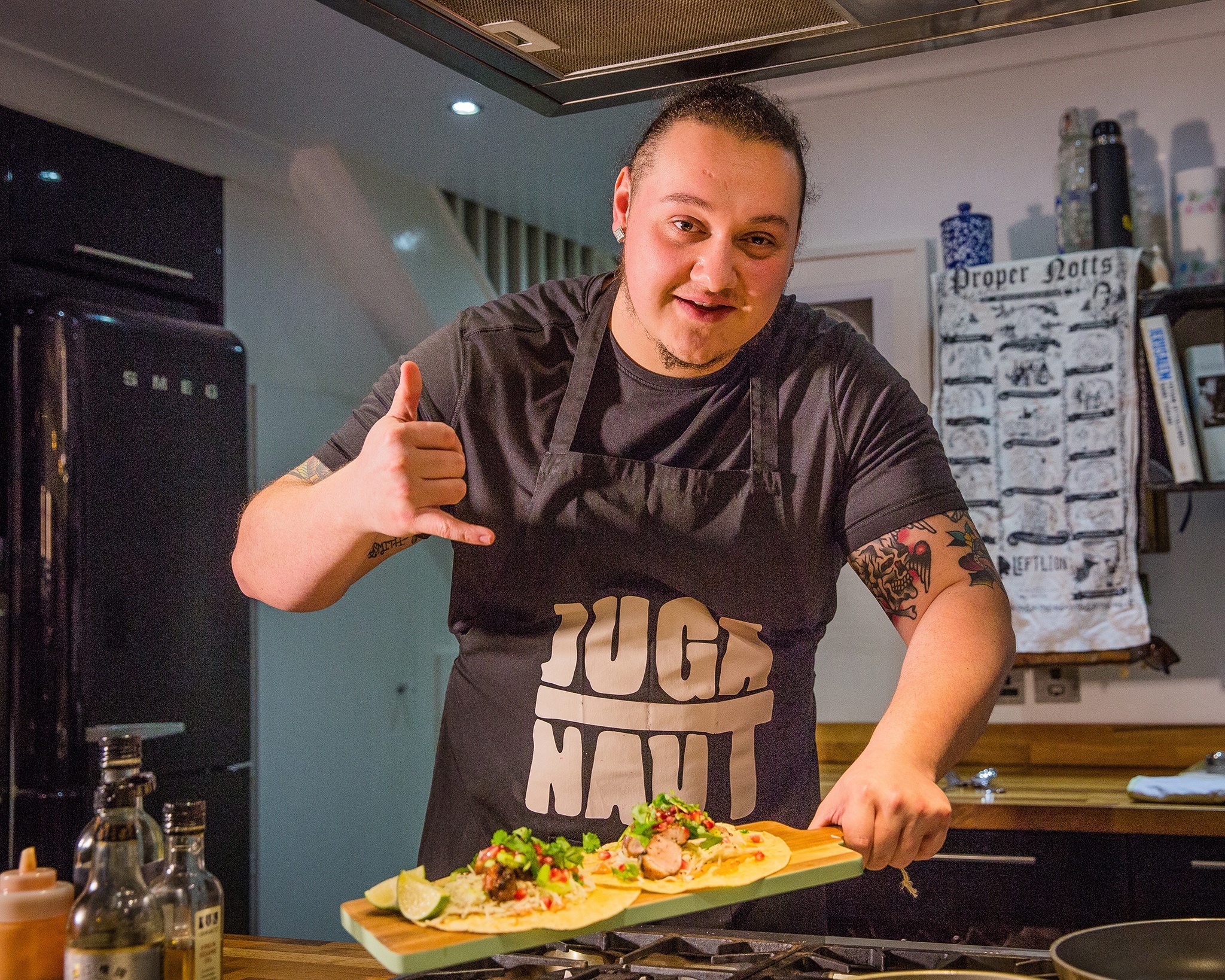 Cooking Fusion Food with Nottingham Rapper Juga-Naut AKA Chef-Jugz ...