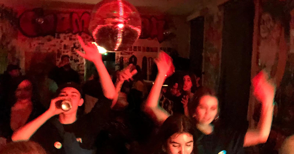 Pattern: One Big Party Family - Leftlion - Nottingham Culture
