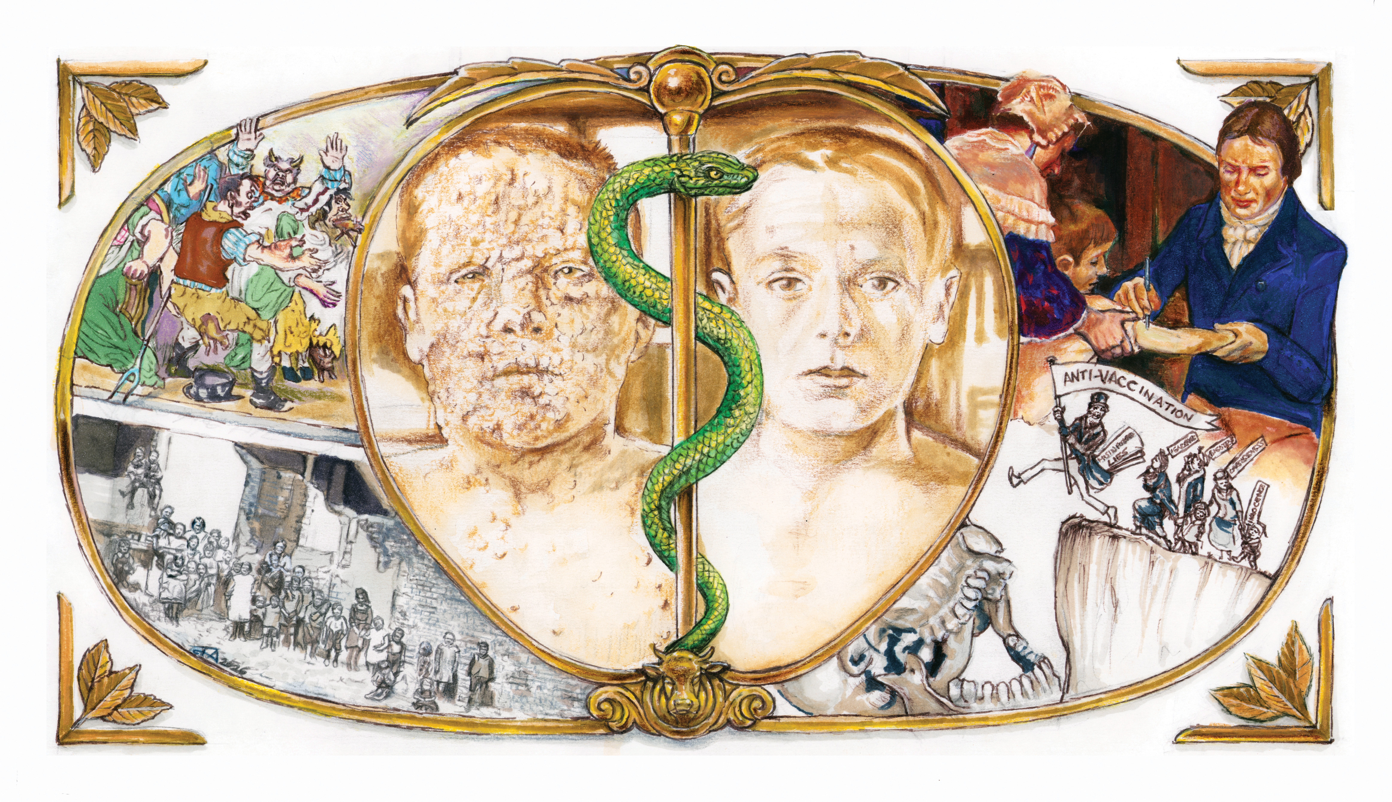 History Of The Anti Vaccination Movement Illustration